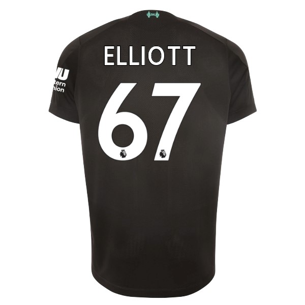 Camiseta Liverpool NO.67 Elliott 3ª Kit 2019 2020 Negro